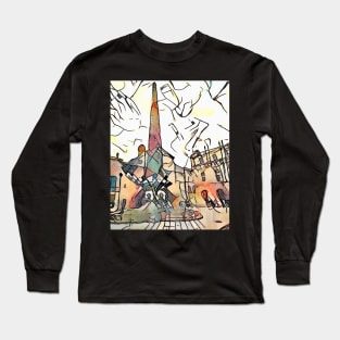 Kandinsky meets Arles, motif 4 Long Sleeve T-Shirt